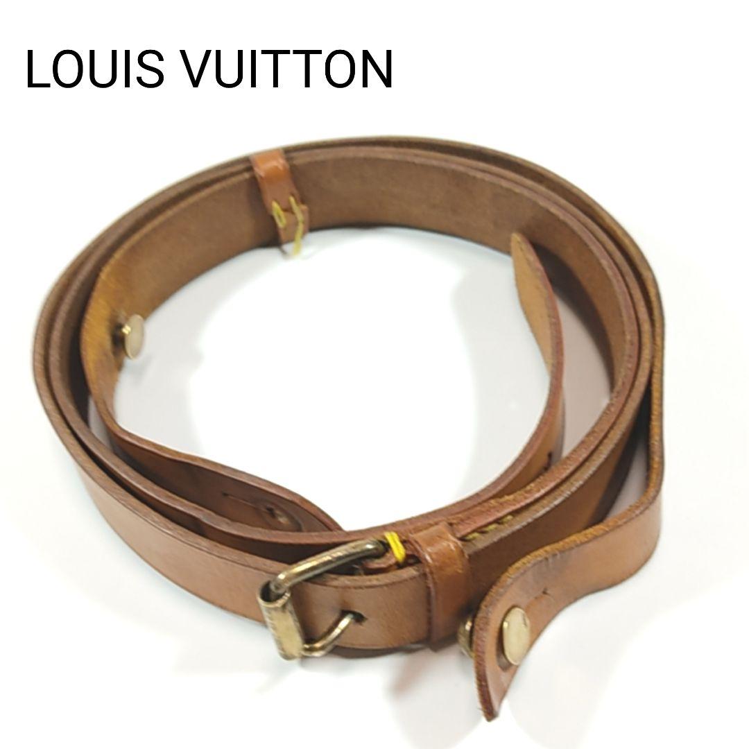ルイヴィトン LOUIS VUITTON ヌメ革 ショルダーストラップ | Buyee