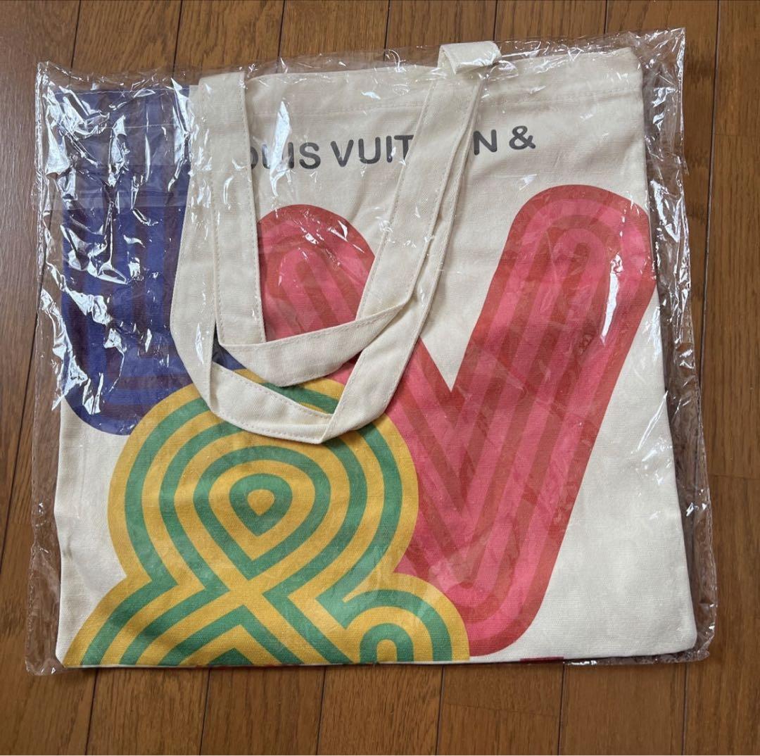 LOUIS VUITTON アート展キャンパストートバッグ | Shop at Mercari