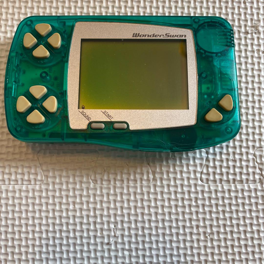 ネット店舗 BANDAI WONDERSWAN ワンダースワン スケルトングリーン