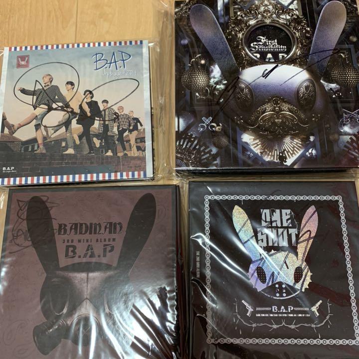 オリンピック B.A.P 直筆サイン入りCD - CD