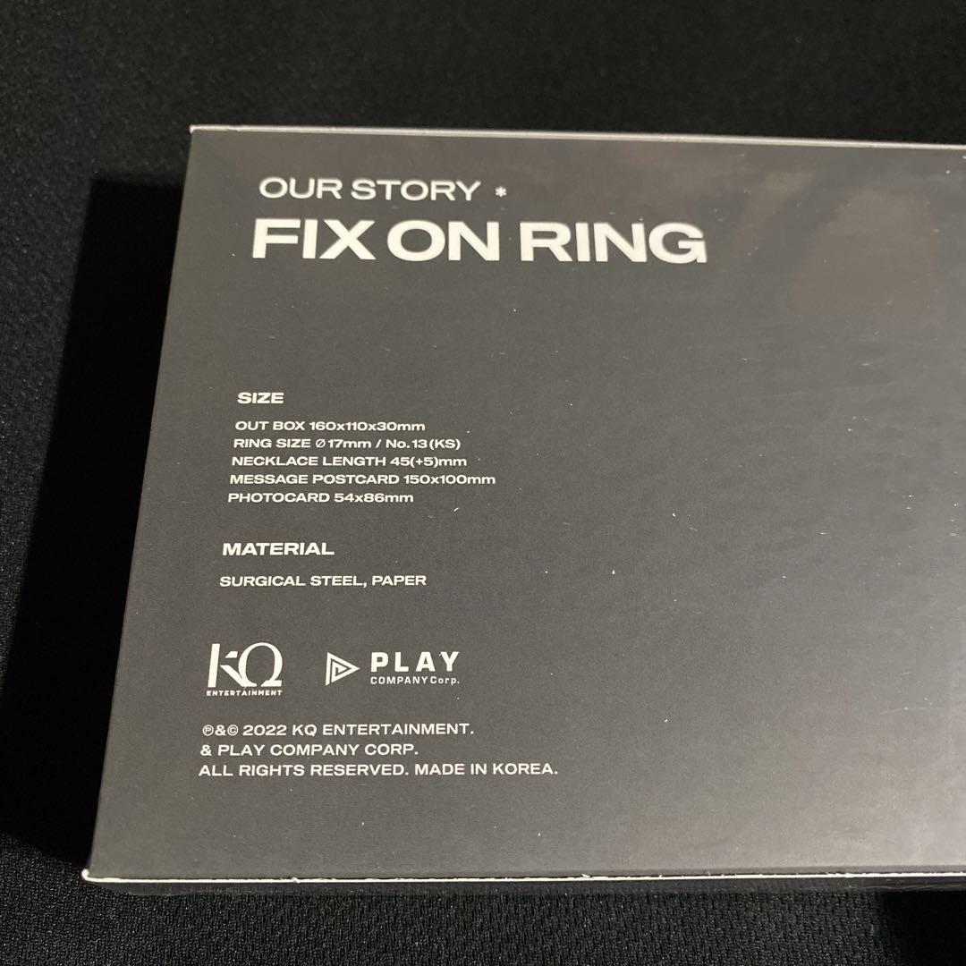 新品未開封 ATEEZ MINGI FIX ON RING OUR STORY | Shop at Mercari 