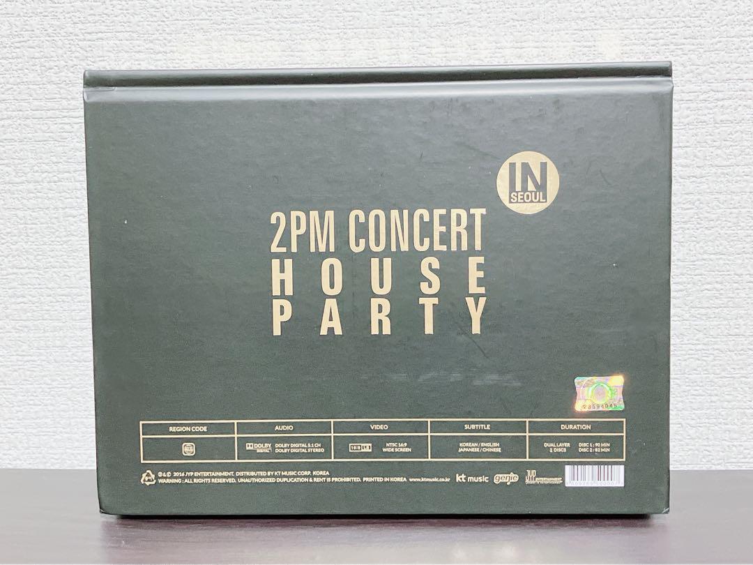 2PM CONCERT HOUSE PARTY in SEOUL DVD | Shop at Mercari from Japan! | Buyee