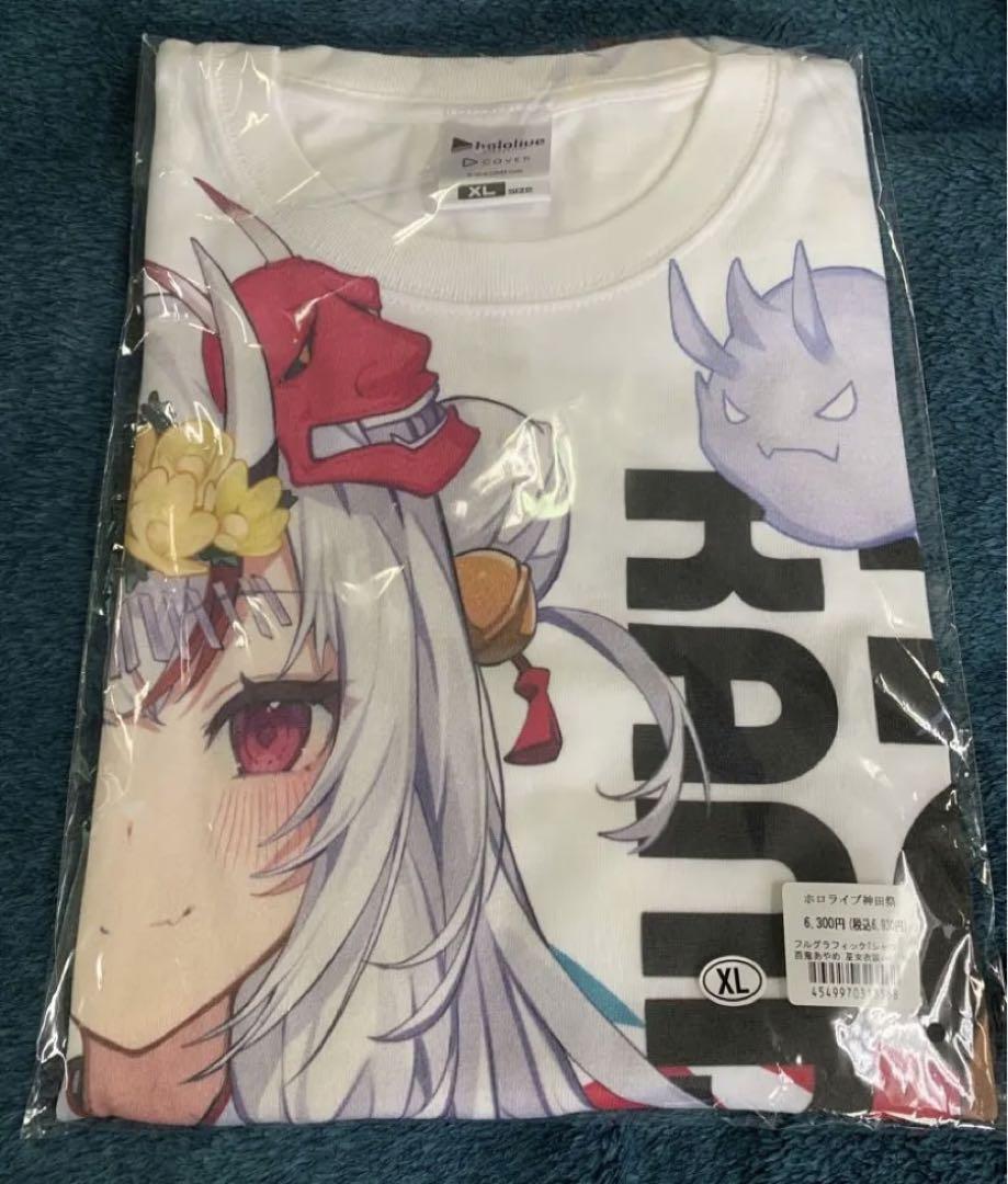 ホロライブ神田祭 フルグラフィックTシャツ 百鬼あやめ 巫女衣装ver