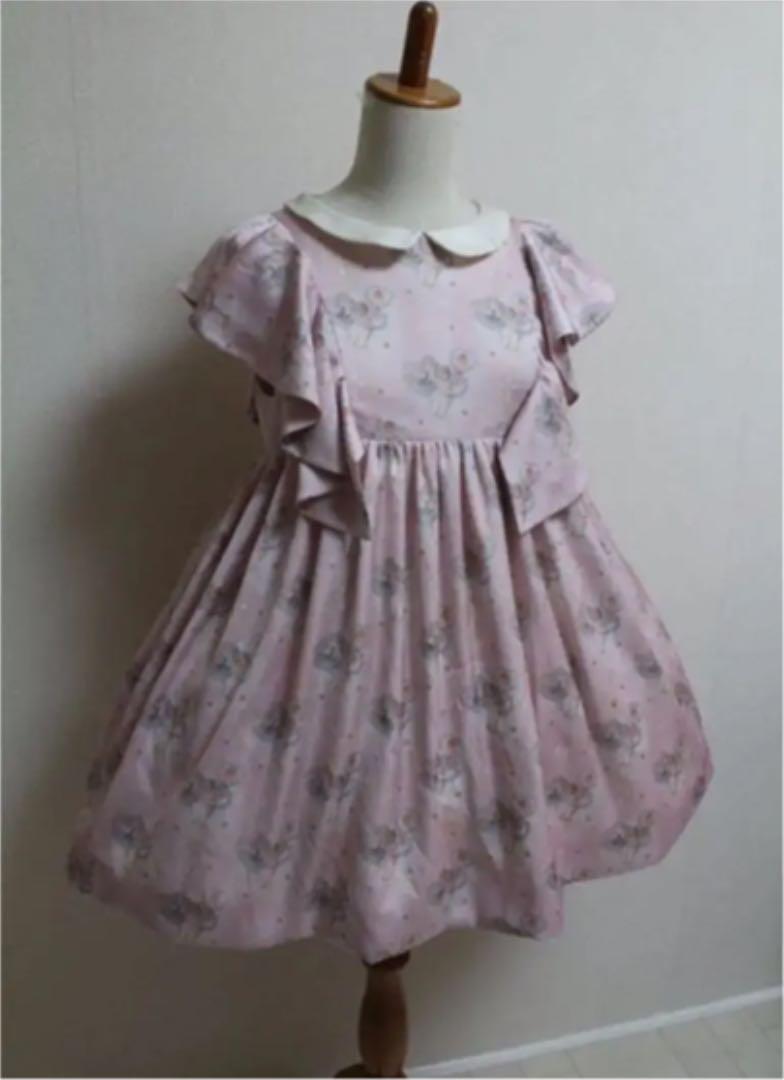 セール特価 RoseMarie dress(ロングフリルドールワンピース seoir dot ...