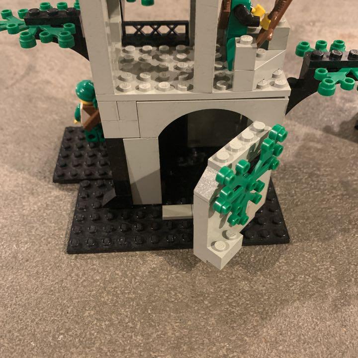 LEGO オールドレゴ 6071 森のつり橋 お城シリーズ レア 組み立て済み