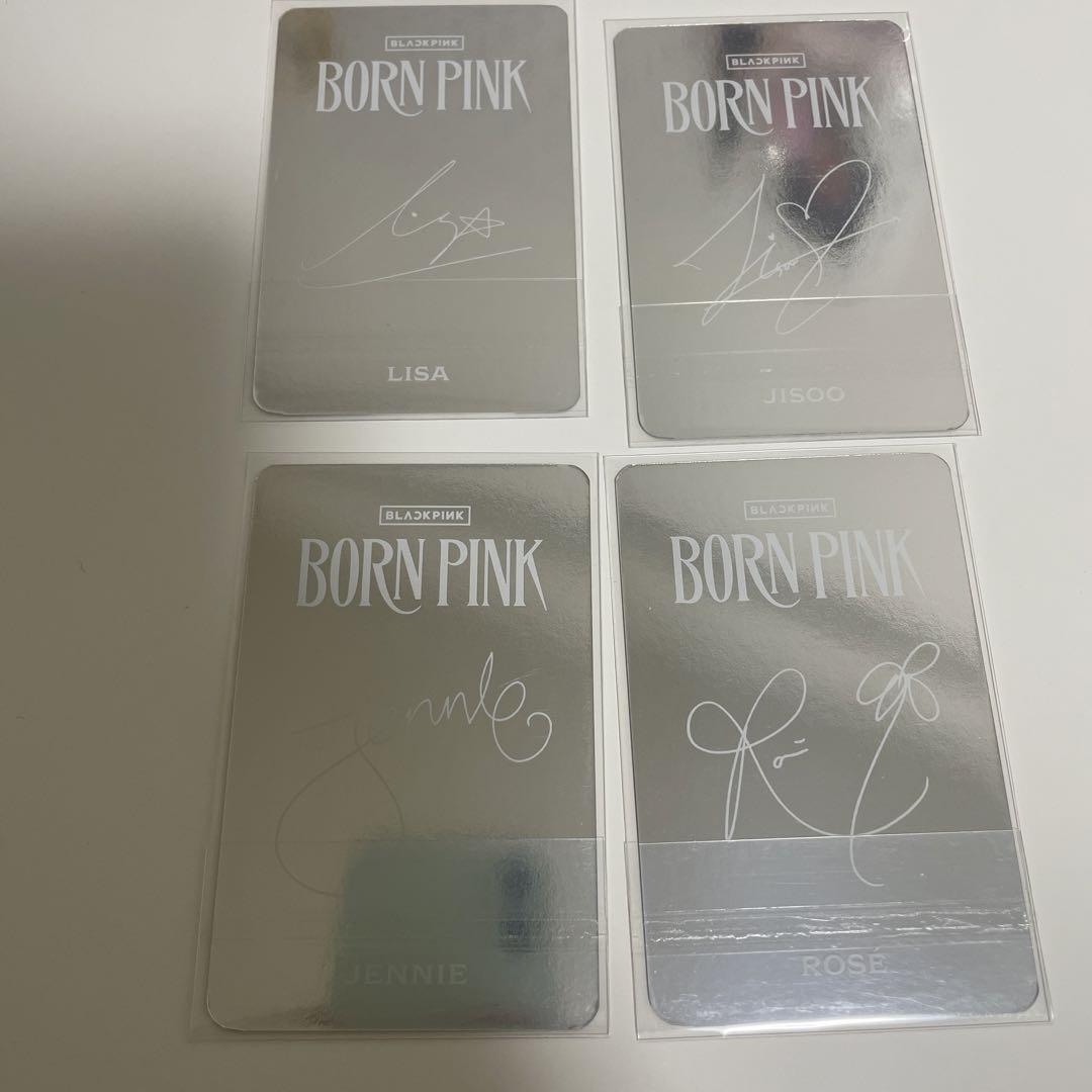 blackpink born pink コンプリート トレカ 4枚セット | Shop at