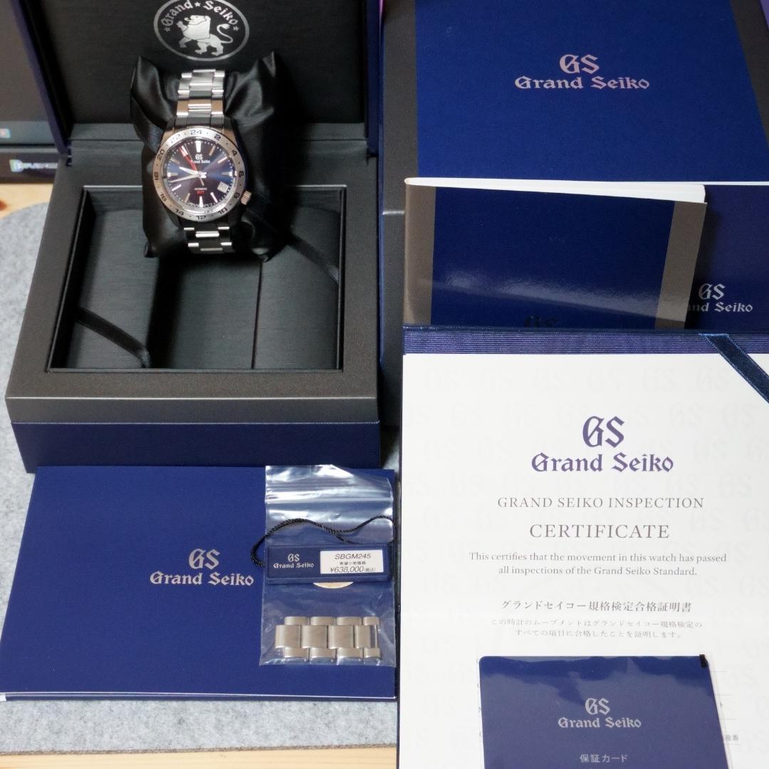 グランドセイコー GRAND SEIKO SBGM245 メカニカル GMT | Buyee日本代购服务 | 于Mercari购物