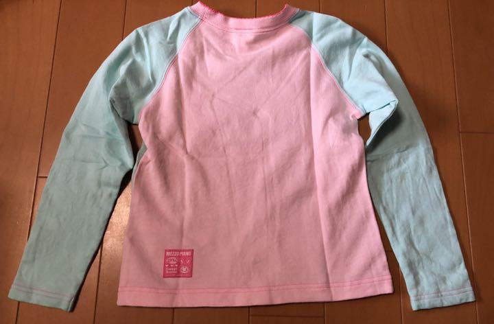 Mezzo Piano 水色 ピンク色 長袖Tシャツ | Buyee 通販購入サポート