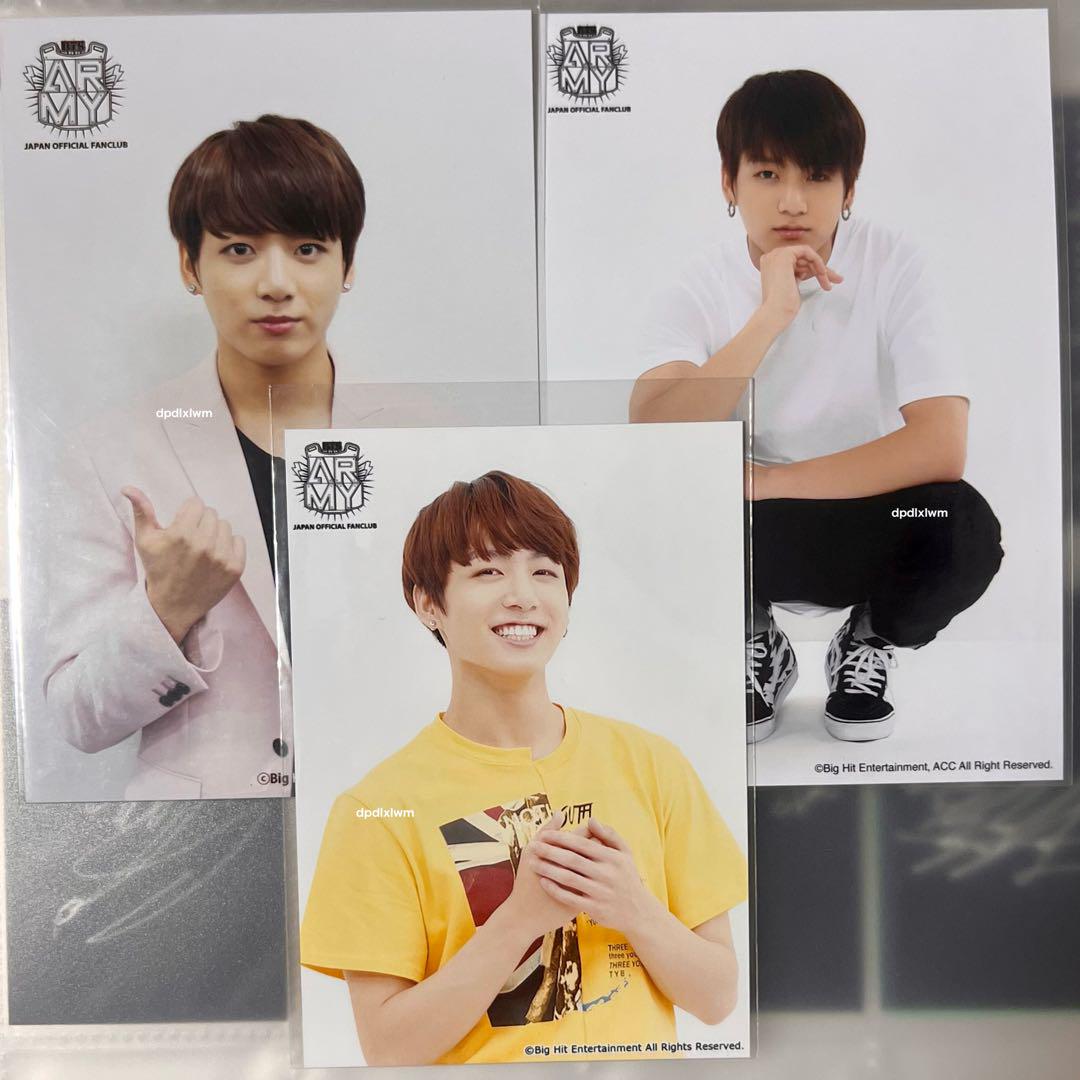 防弾少年団 BTS ジョングク FC 更新特典 生写真 2015-2017 | Shop at Mercari from Japan! | Buyee