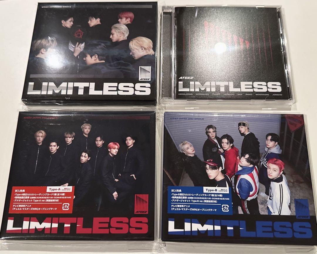ATEEZ limitless 4形態セット② | Shop at Mercari from Japan