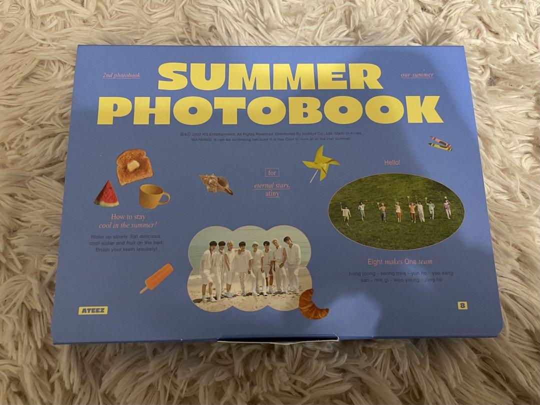 ATEEZ アチズ SUMMER PHOTOBOOK 日本語字幕 ミンギ | Buyee, 온라인