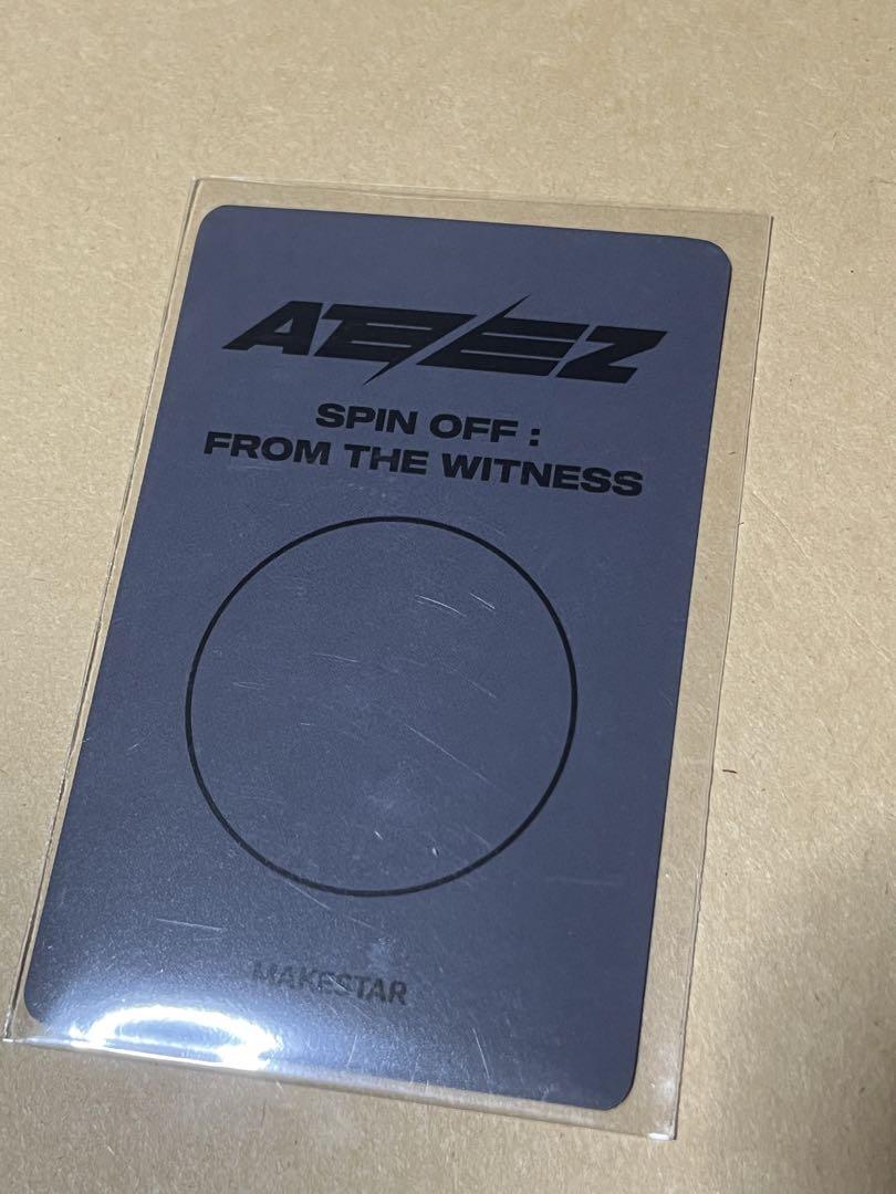 ATEEZ SPIN OFF MAKESTAR ホロトレカ ウヨン | Shop at Mercari from