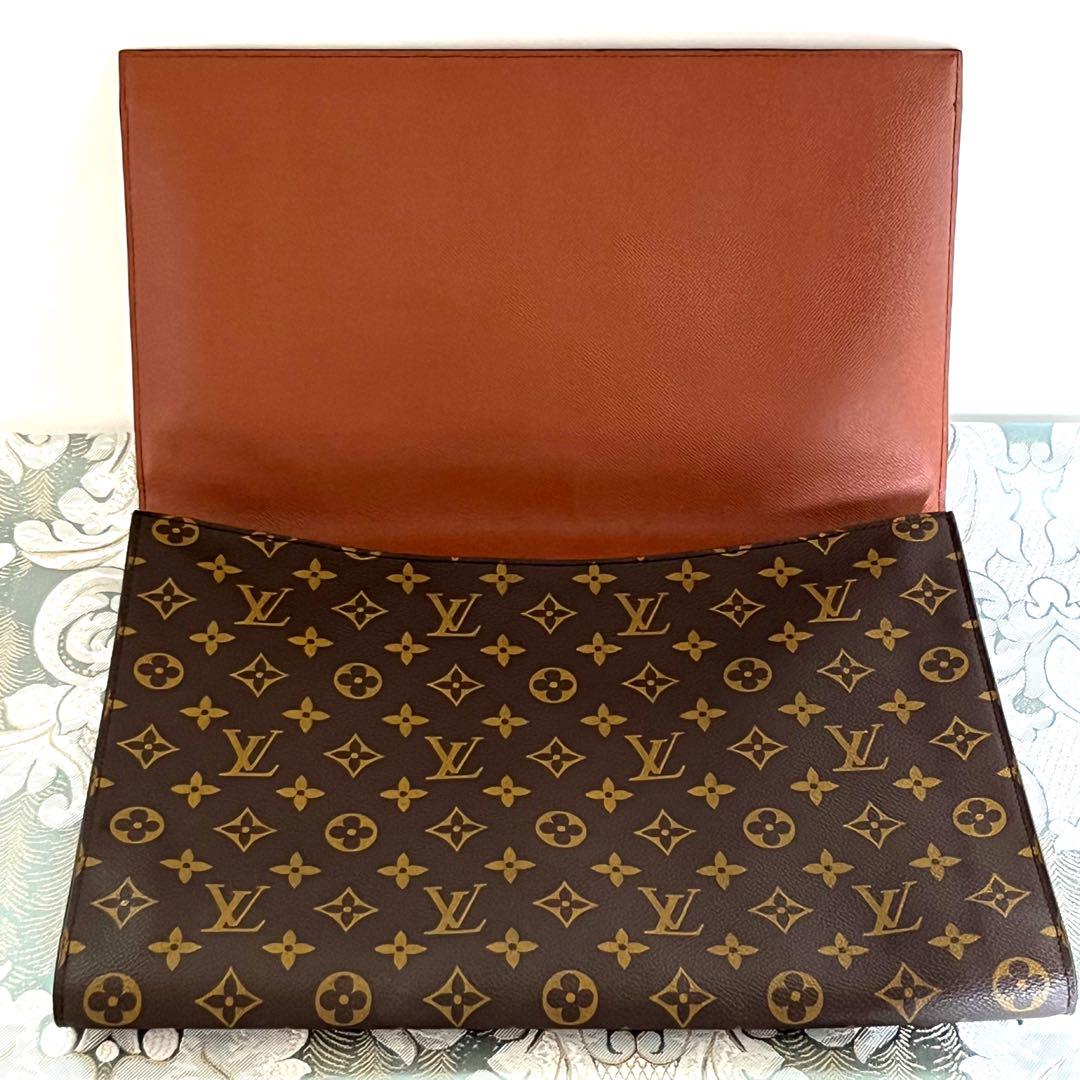LOUIS VUITTON＊ ルイヴィトン ポルトエンベロープ クラッチバッグ ...