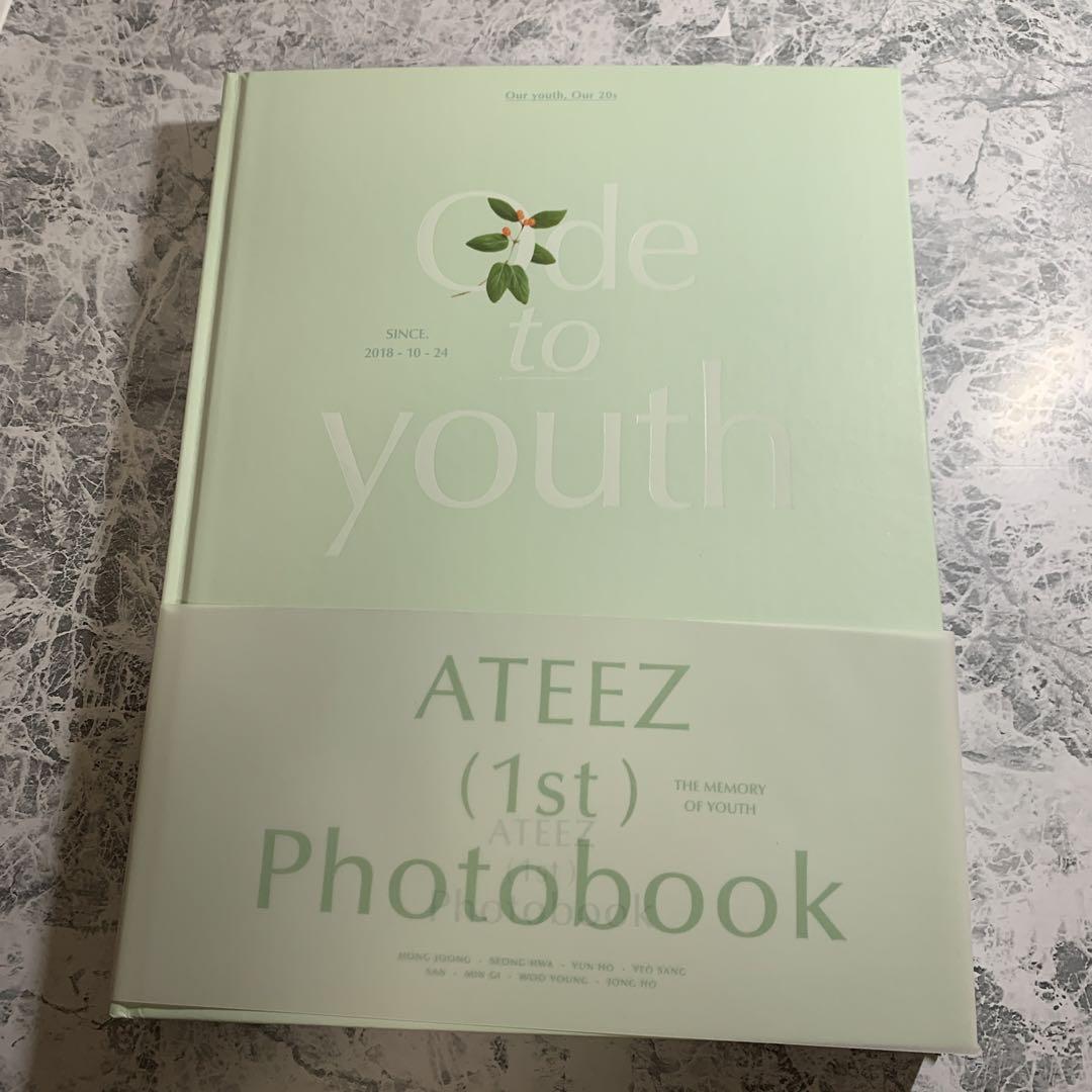 ode to youth ATEEZ 1st photobook 付属品有り | Shop at Mercari from