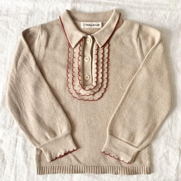 misha & puff Janis Sweater Alabaster | Shop at Mercari from Japan