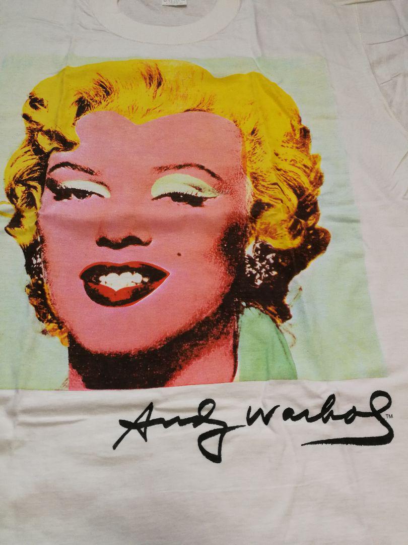マリリンモンローAndy Warhol Tシャツ モンロー ウォーホル　1993