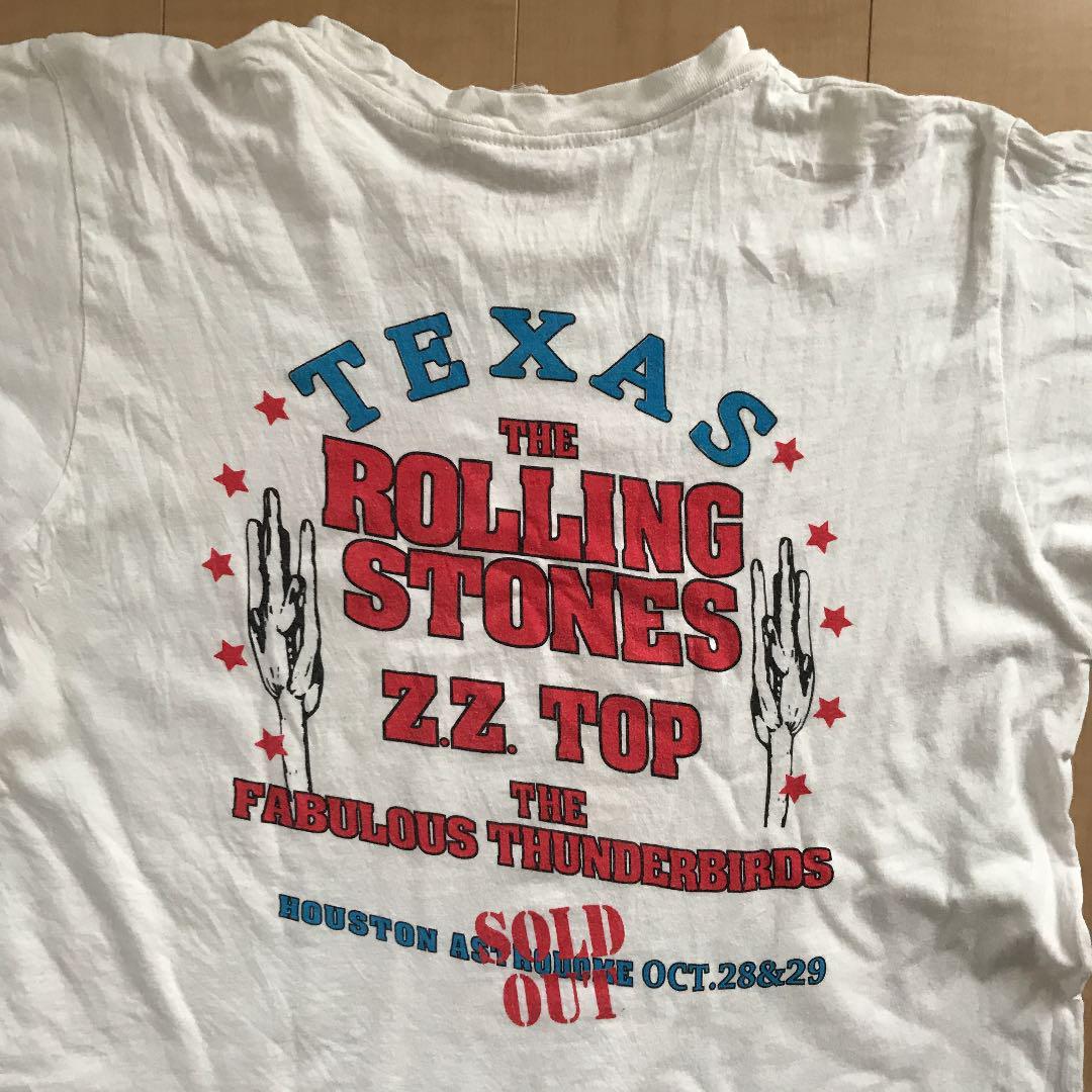 texas ローリングストーンズ Rolling Stones 80年代Tシャツ | Buyee ...