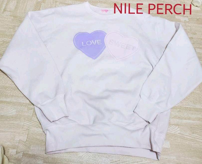 ナイルパーチ NILE PERCH ハート 裏起毛 スウェット トレーナー | Shop