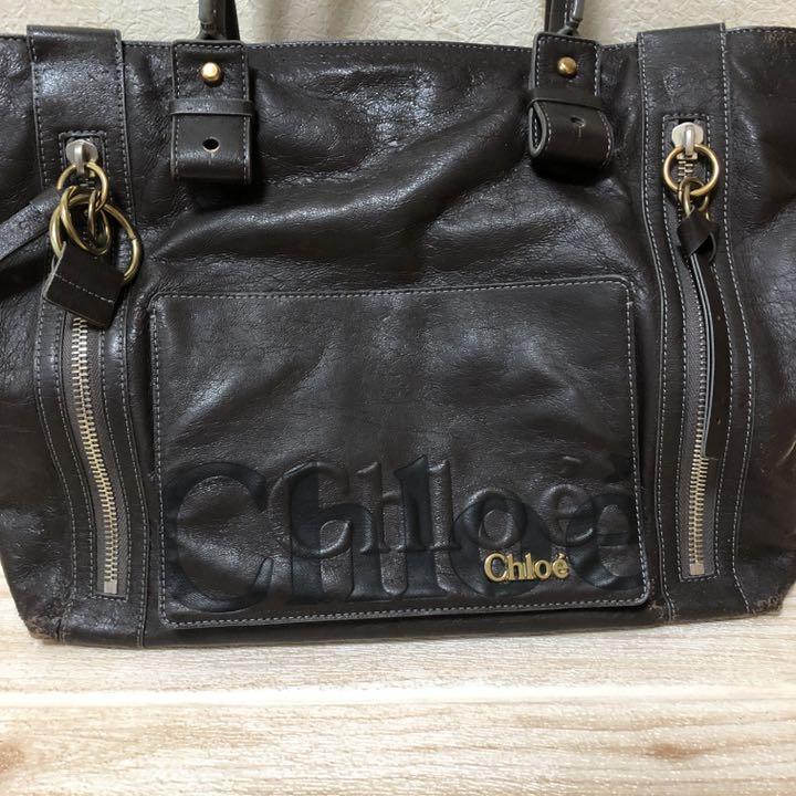 Chloe クロエ エクリプス トートバッグ ボストンバッグ 大容量