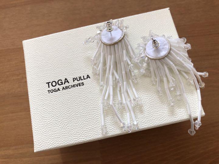 Toga風のハンドメイドピアス〜シルバー - アクセサリー