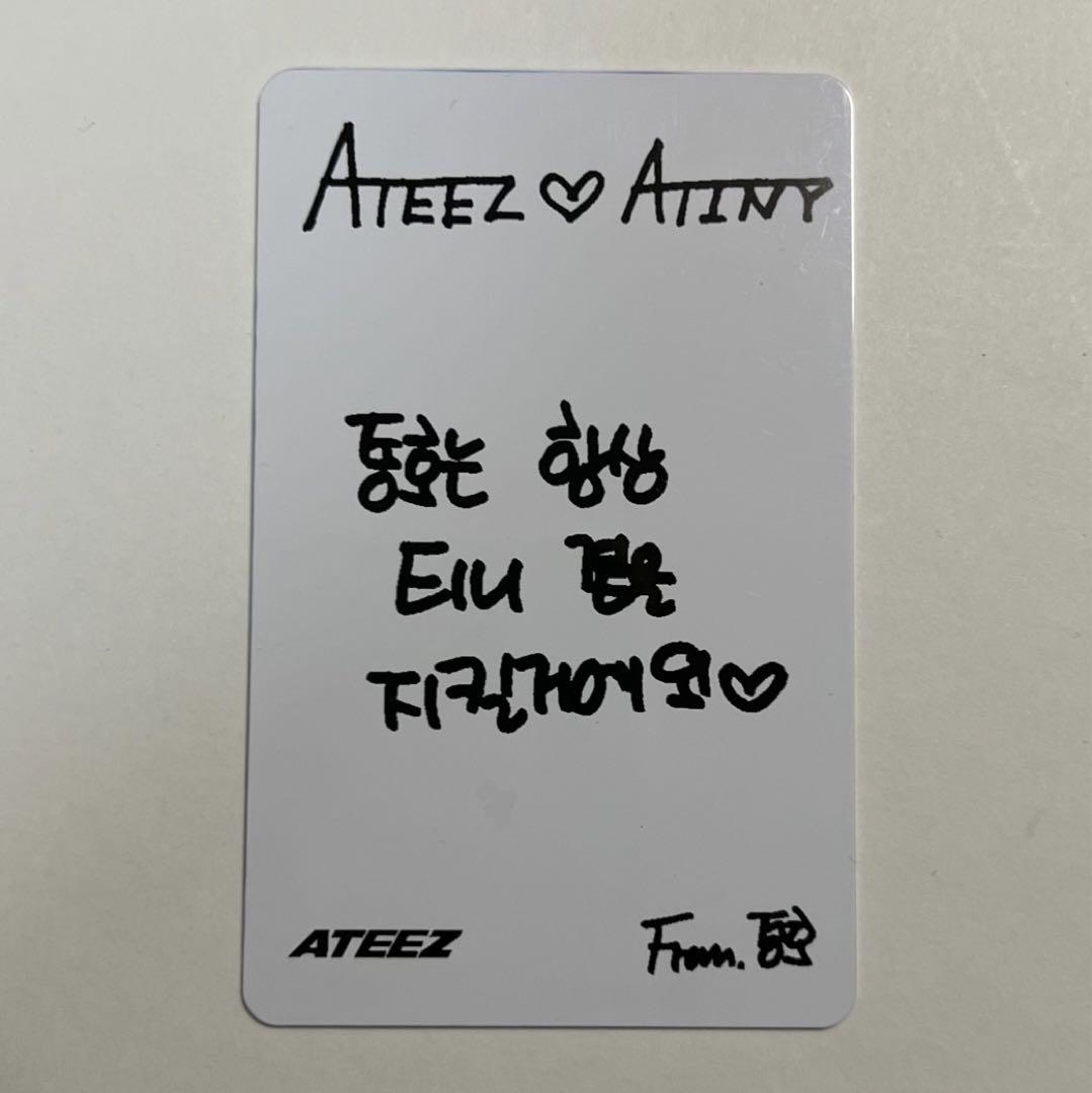 ATEEZ メンバー全員 直筆サイン 日本イベント 対面 - CD