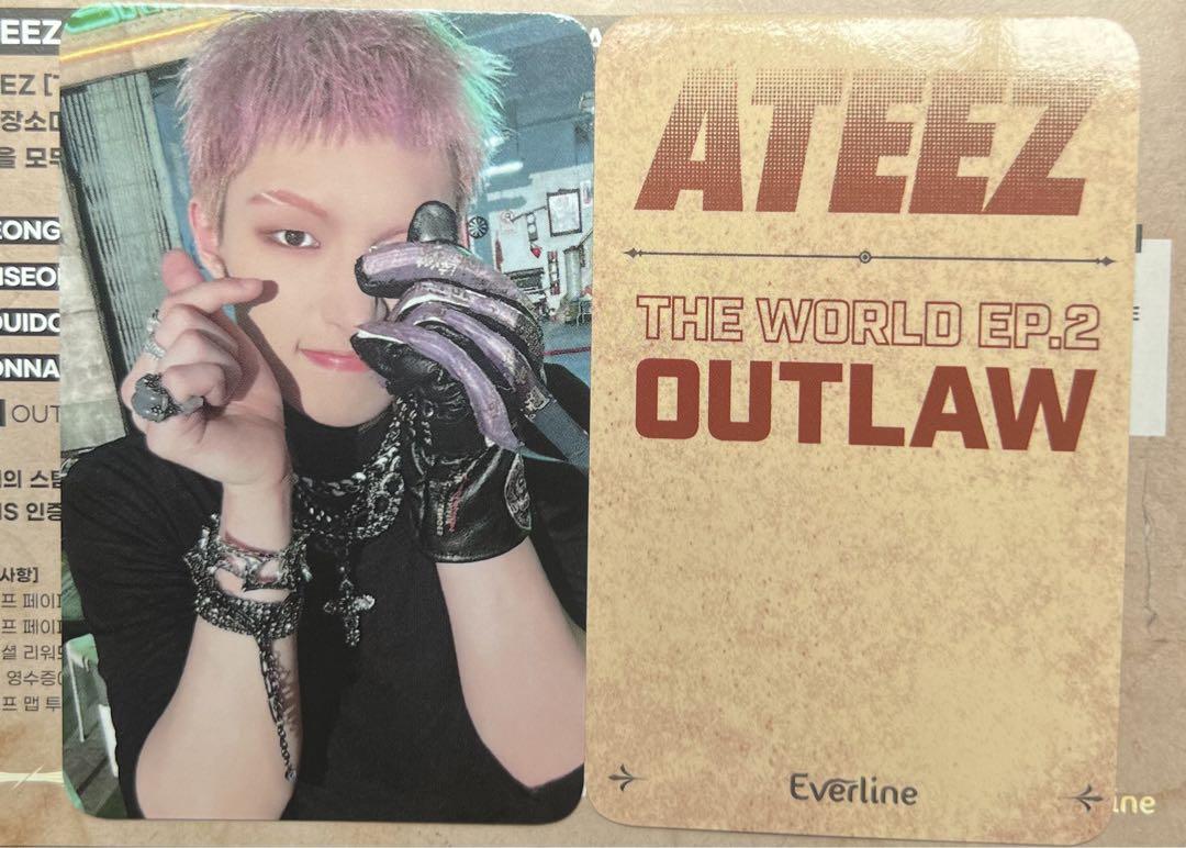 ATEEZ アチズ everline popup スタンプラリートレカ-