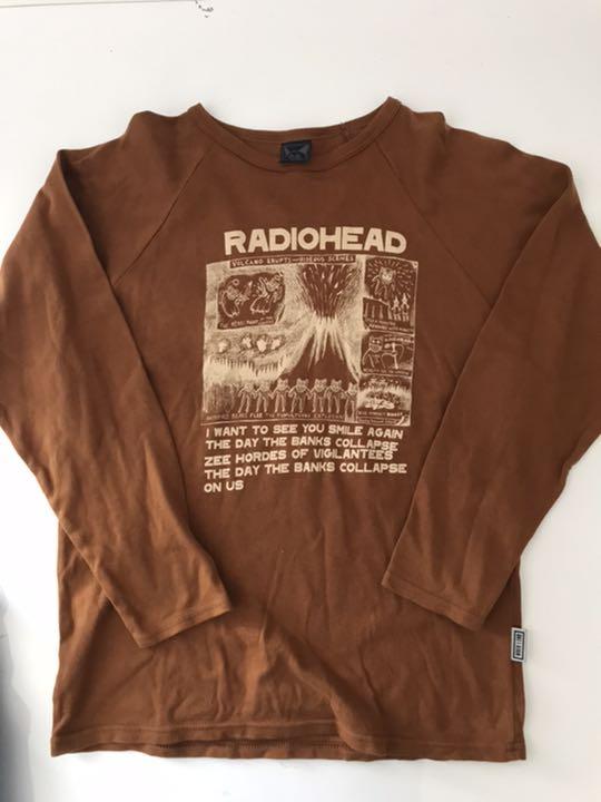 Radiohead Amnesiac ツアーT 長袖着丈６１cm