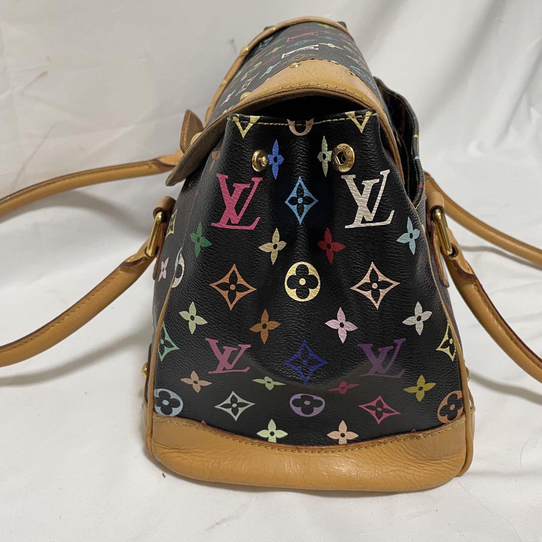 LOUIS VUITTON モノグラム ビバリーMM マルチカラー ハンドバッグ 