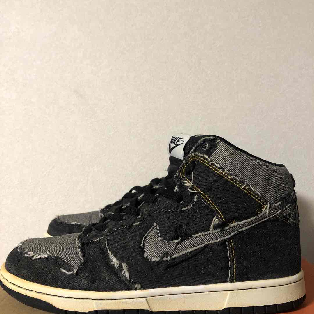 希少 05年製 NIKE DUNK HIGH デニム ダンク 古着 dunksb | Einkaufen