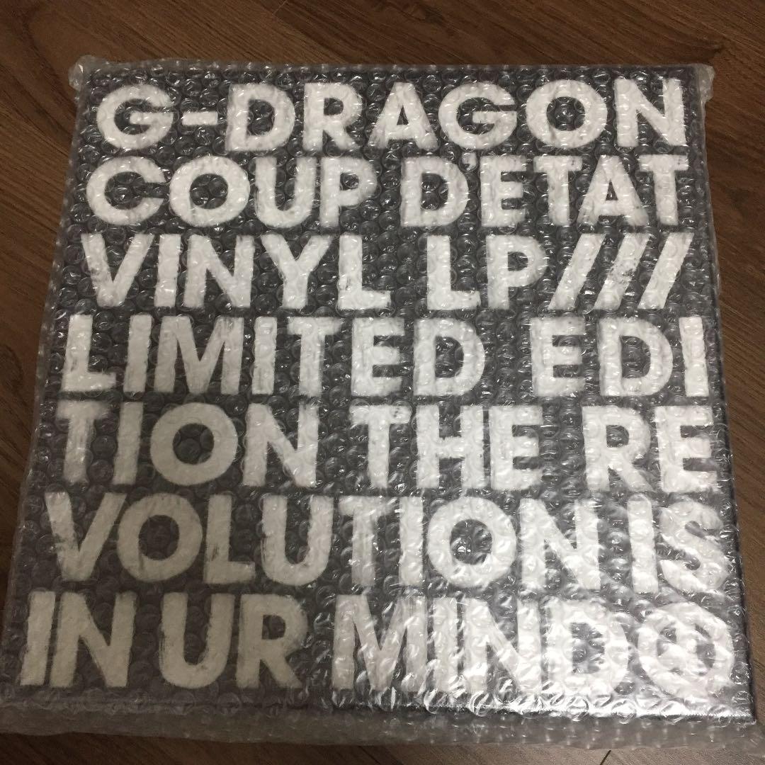 9,680円I  G-DRAGON COUP D'ETAT VINYL LP