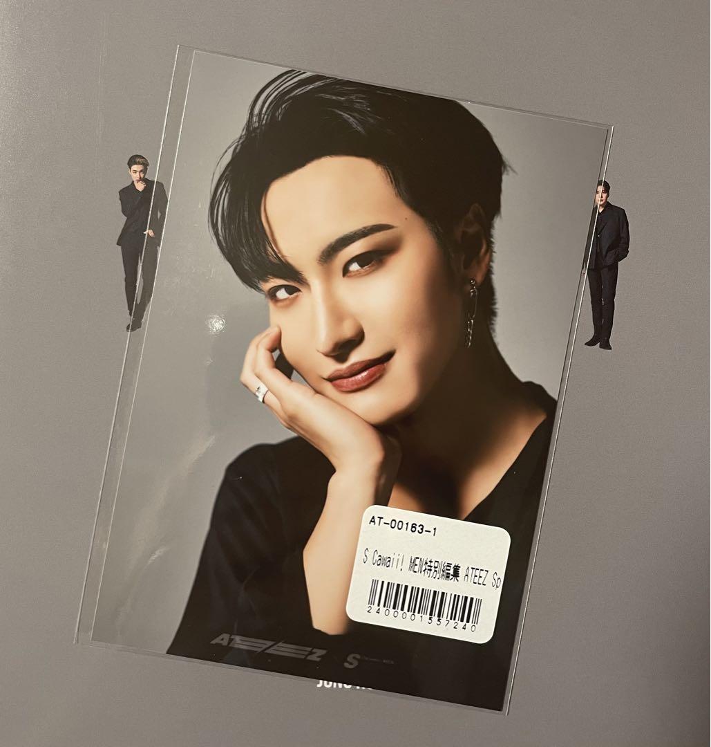 ATEEZ ScawaiiMen BLACK FC限定ブロマイド ソンファ | Shop at Mercari