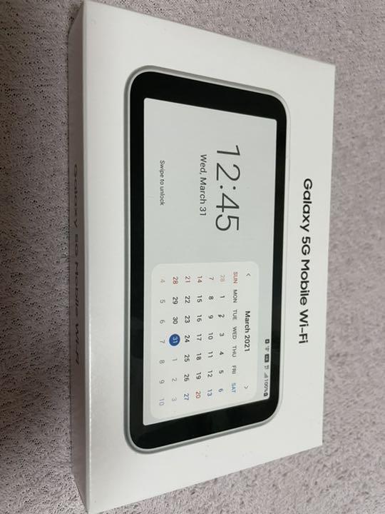 SAMSUNG Galaxy 5G Mobile Wi-Fi SCR01 | Shop at Mercari from Japan