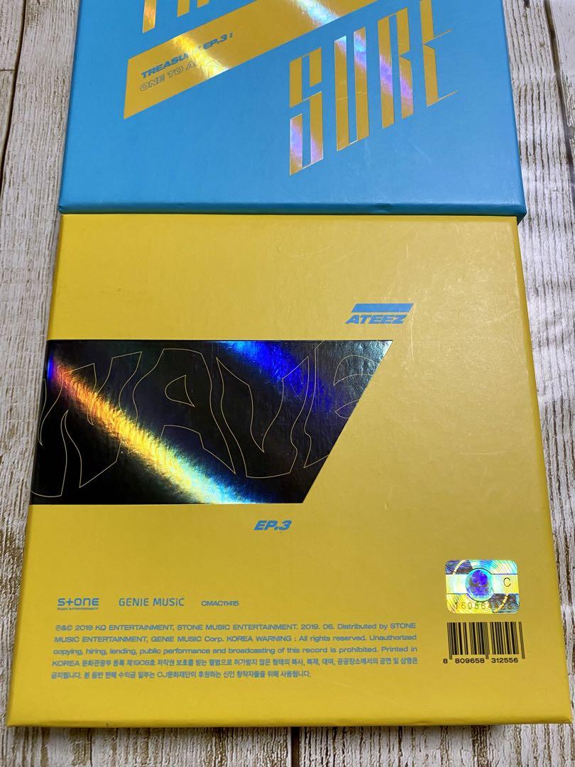 ATEEZ TREASURE EP.3:ONE TO ALL WAVE | Shop at Mercari from Japan