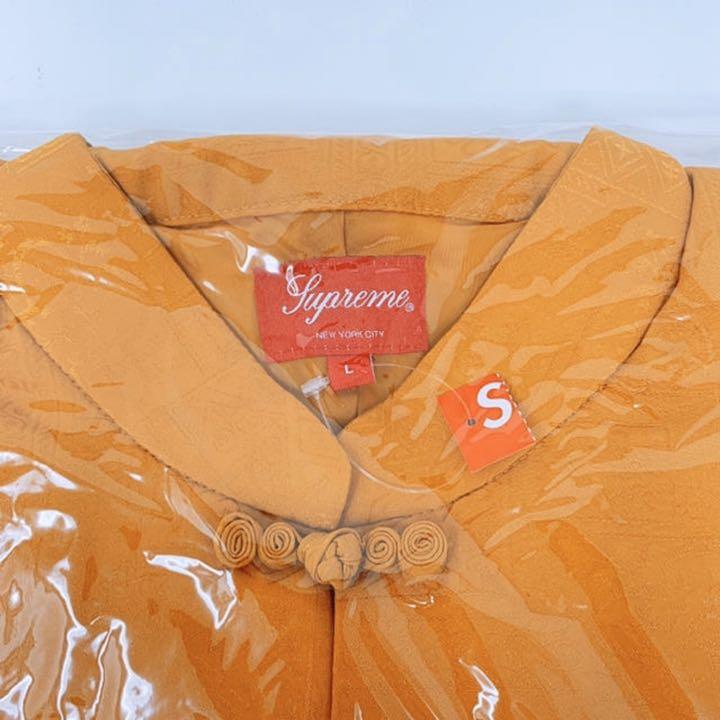 L】Supreme Mandarin Jacket ゴールド 最高 | Shop at Mercari from 