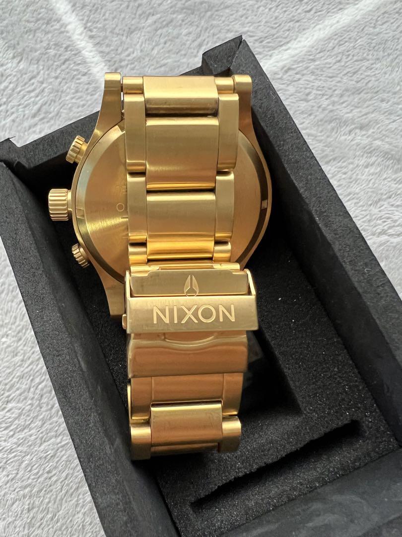 ニクソン NIXON 51-30 CHRONO ALL GOLD BLACK | Shop at Mercari